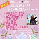 第２回 秋山みどり ランチコンサート